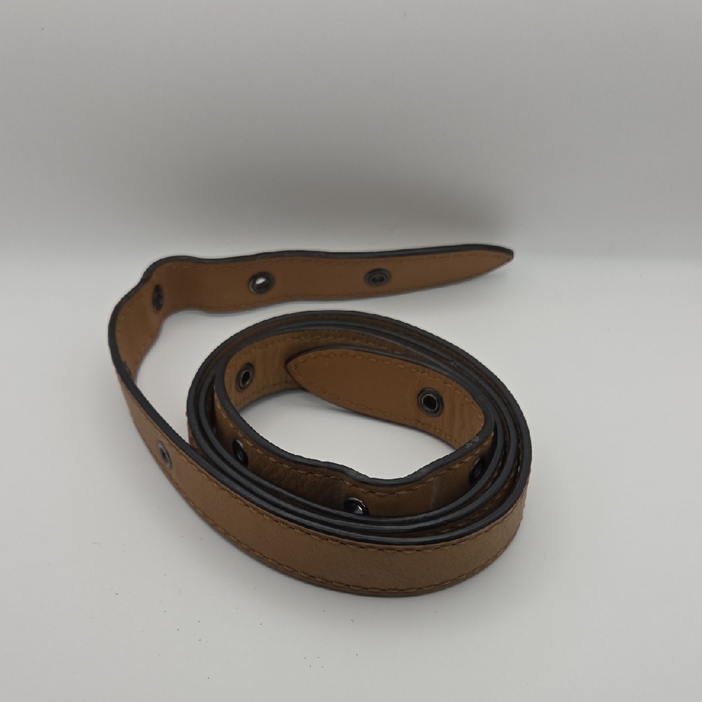 Tan Leather Bag Strap